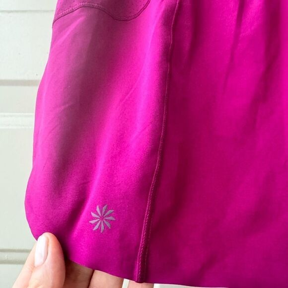 ATHLETA Run With It 14” Skort Skirt Exotic Fuchsia Tennis Women's Size XXS - Picture 5 of 12